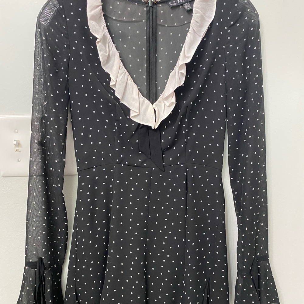 For Love and Lemons polka dot dress